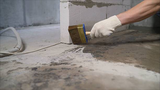 SJ Waterproofing Pros Basement Waterproofing coverage map for Danville, KY and surrounding area